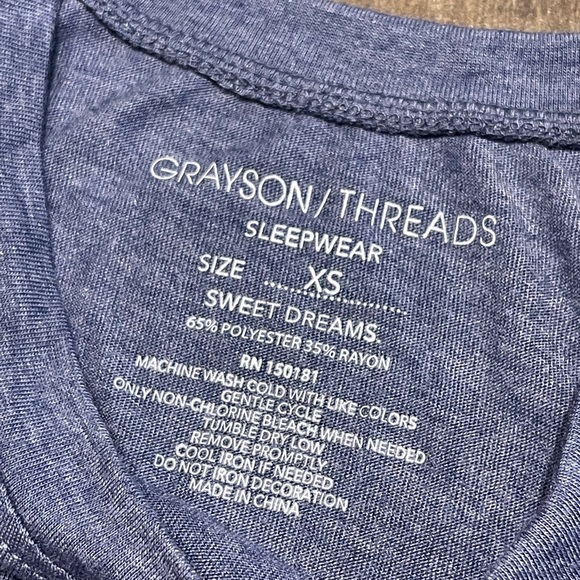 Greyson Threads tank top sleepwear size XS super soft - Picture 3 of 3